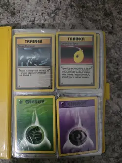 Vintage Pokemon Binder Master Quest With Mixed TCG Cards Lot Binder Album - Image 2