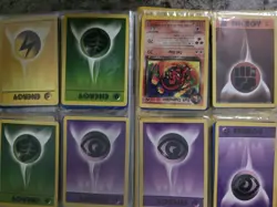 Vintage Pokemon Binder Master Quest With Mixed TCG Cards Lot Binder Album - Image 4