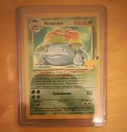 Venusaur 15/102 Celebrations 25th Anniversary NM Holo Foil Rare Pokemon Card - Image 1