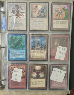 132 1994 magic the gathering cards binder - Image 2