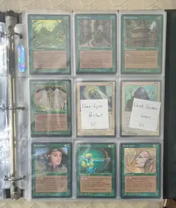 132 1994 magic the gathering cards binder - Image 4