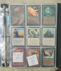 132 1994 magic the gathering cards binder - Image 5