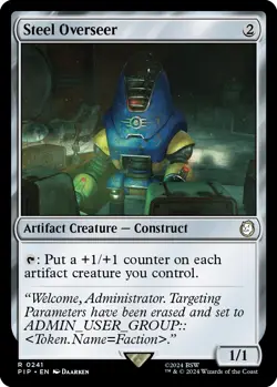 NM - Steel Overseer [PIP - 241] Universes Beyond: Fallout - Image 1