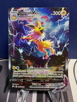 Pokemon TCG: Jolteon VMax Sword & Shield Black Star Promo w/ FREE SHIPPING !! - Image 1