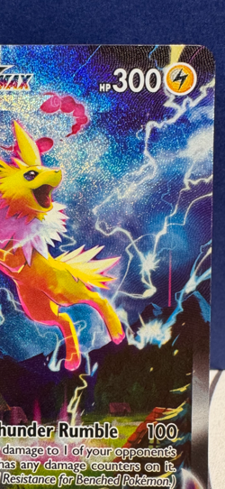 Pokemon TCG: Jolteon VMax Sword & Shield Black Star Promo w/ FREE SHIPPING !! - Image 3