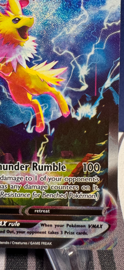 Pokemon TCG: Jolteon VMax Sword & Shield Black Star Promo w/ FREE SHIPPING !! - Image 5