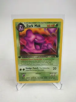 DARK MUK Pokemon Card - WOTC - 1st Edition - Team Rocket - 41/82 - LP/NM - Image 1