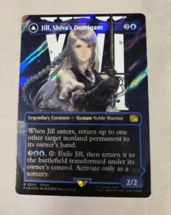 Magic: The Gathering - Final Fantasy - Jill, Shiva's Dominant Surge Foil - NM - Image 1