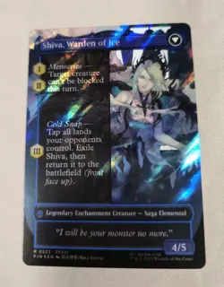 Magic: The Gathering - Final Fantasy - Jill, Shiva's Dominant Surge Foil - NM - Image 3