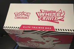 Pokemon Scarlet & Violet White Flare ETB Elite Trainer Box FACTORY SEALED - Image 5