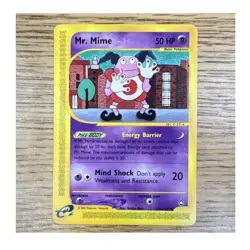 Pokemon Mr. Mime 095b/147 Aquapolis Common 50 HP Basic Regular English 2002 - Image 1