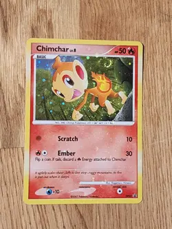 Chimchar DP02 Diamond and Pearl Holo Pokemon Black star promo TCG - MP - Image 1