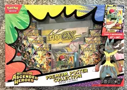 Pokemon Ascended Heroes Mega Lucario Premium Poster Collection Sealed! $5 Ship - Image 1