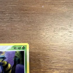 Pokemon TCG Beedrill 1/112 EX FireRed & LeafGreen Holo Rare 90 HP English 2004 - Image 2