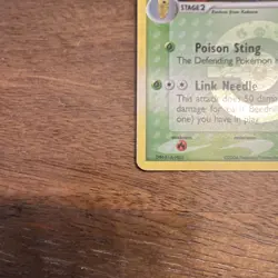 Pokemon TCG Beedrill 1/112 EX FireRed & LeafGreen Holo Rare 90 HP English 2004 - Image 4