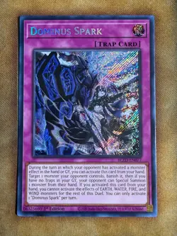 Yugioh Dominus Spark BLZD-EN077 Secret Rare 1st Ed NM - Image 1