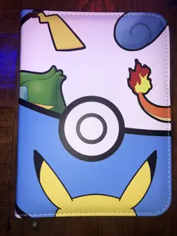 Pokemon Card Holder Binder With Card Sleeves Included Gift Bracelets #17 - Image 1