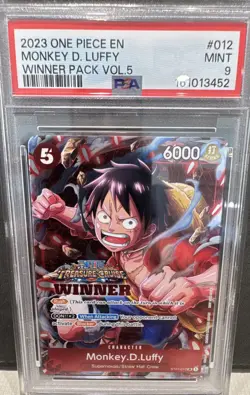 Monkey.D.Luffy (Winner Pack Vol. 5) ST01-012 One Piece Promotion Cards Foil - Image 1
