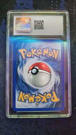 CGC 9 MINT Entei 2001 Black Star Movie Promo 34 Reverse Holo Pokemon Card - Image 3