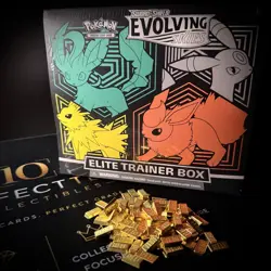Pokemon TCG Evolving Skies Elite Trainer Box ETB Factory Sealed English - Image 1