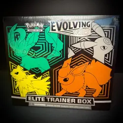 Pokemon TCG Evolving Skies Elite Trainer Box ETB Factory Sealed English - Image 2