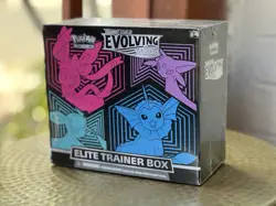 Pokemon TCG: Sword & Shield Evolving Skies Elite Trainer Box ETB Factory Sealed - Image 1