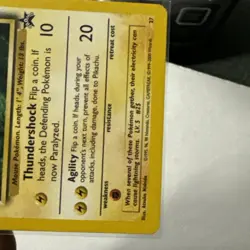 Pokemon Pikachu Black Star Promo Card #27 - Image 4