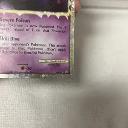 Crobat Holo (Prime) - 84/95 - Unleashed UL - Pokemon Card Moderately Played! MP - Image 5