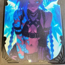 Goddess Story Gold METAL Card - Serial Number #/200! Anime Waifu Anime Girl - Image 5