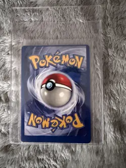 Rhyhorn Jungle 1st Edition MISCUT OC NM Pokemon Card Error Rare First Black Dot - Image 2