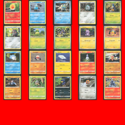 20x Yuka Morii Binder Page Lot #2 - Unique Art Collector's Lot of Pokemon Cards - Image 1