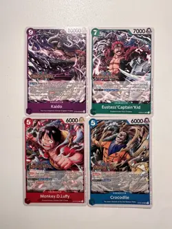 One Piece Card Game TCG Tournament Pack Vol.5 Set Volume 5 Set of 4 - Image 1