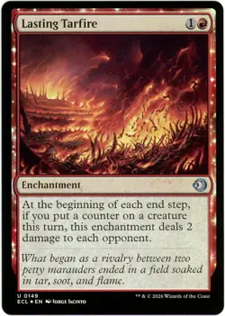 Lasting Tarfire (Foil) - 0149 - Lorwyn Eclipsed ECL - MTG - NM/M - Image 1