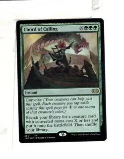 MTG SkeenAB Chord of Calling LAUNCH FOIL from Double Masters. NM. - Image 1