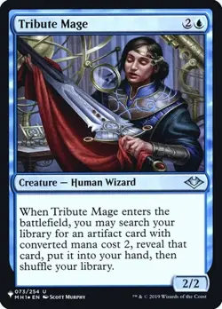 Tribute Mage - Foil The List NM MTG - Image 1