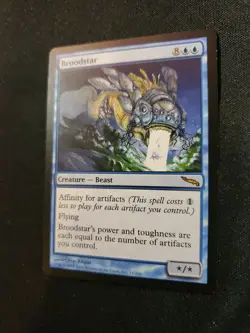 Broodstar #31 Mirrodin NM Magic the Gathering Mtg Artifact Deck Flying Beast * - Image 3