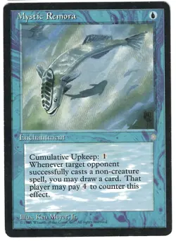 Magic: The Gathering Mystic Remora Ice Age Regular, MP - Image 1