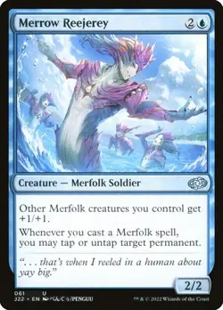 NM Merrow Reejerey, MTG, Jumpstart 2022, Magic the Gathering, 61 - Image 1