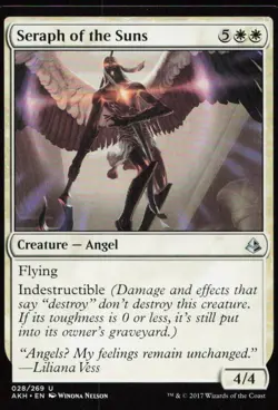 SERAPH OF THE SUNS 28 UC The List Reprints Magic: The Gathering NM - Image 1