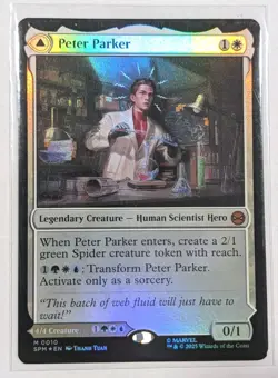 Peter Parker Marvel's Spider-Man Foil - MTG MYTHIC - Image 1