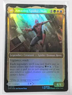 Peter Parker Marvel's Spider-Man Foil - MTG MYTHIC - Image 2