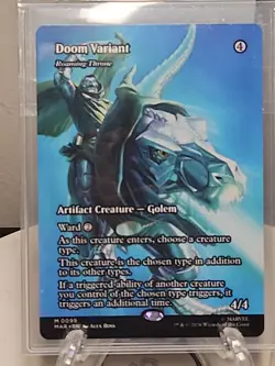 Doom Variant - Roaming Throne (Borderless) Marvel Universe Eternal-Legal Regular - Image 1