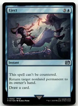 Eject #52 (Foil) (NM) Final Fantasy FIN Magic MTG - Image 1