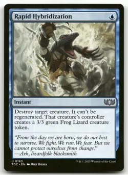 Rapid Hybridization #162 (NM) Tarkir Dragonstorm TDC Magic MTG - Image 1
