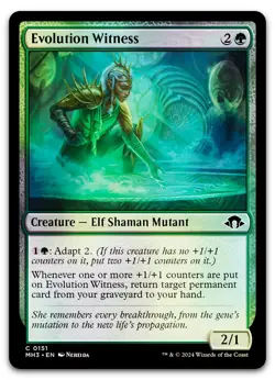 Evolution Witness #151 (Foil) (NM) Modern Horizons 3 MH3 Magic MTG - Image 1