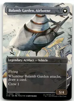 Balamb Garden, SeeD Academy (Borderless) #354 (NM) Final Fantasy FIN Magic MTG - Image 2