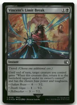 Vincent's Limit Break #126 (Foil) (NM) Final Fantasy FIN Magic MTG - Image 1