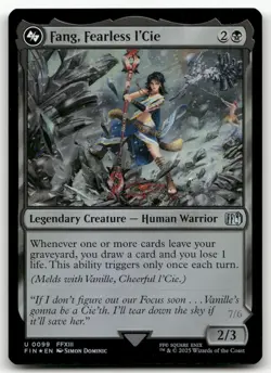 Fang, Fearless l'Cie #99 (Foil) (NM) Final Fantasy FIN Magic MTG - Image 1
