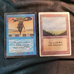 MAGIC THE GATHERING, EARLY 1990'S. JUMP & PLAINS. SEE PICTURES, READ DISCRIP - Image 1