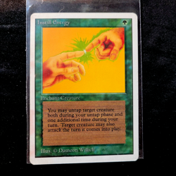 MAGIC THE GATERHING CAED!! Instill Energy. - Image 1